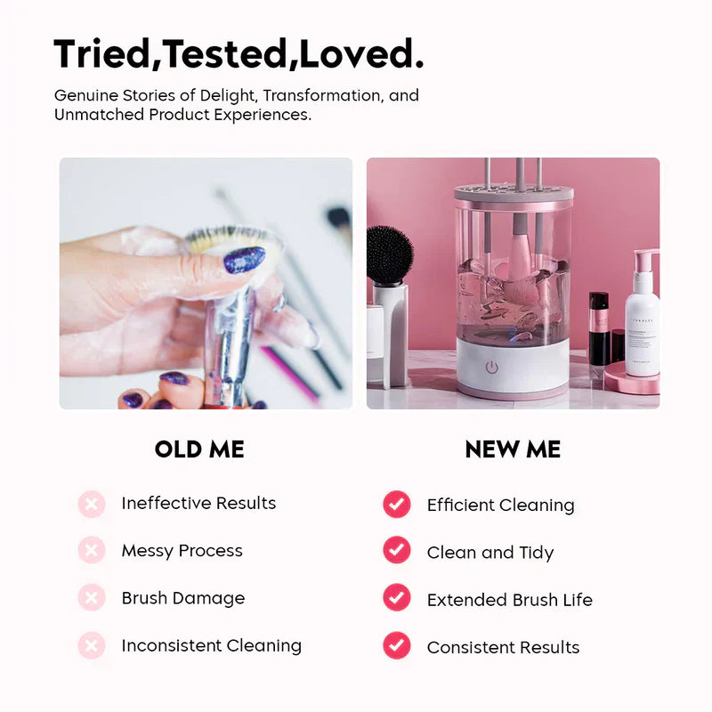 SpinClean Beauty™ | Professionelle Reinigung in weniger als 10 Sekunden