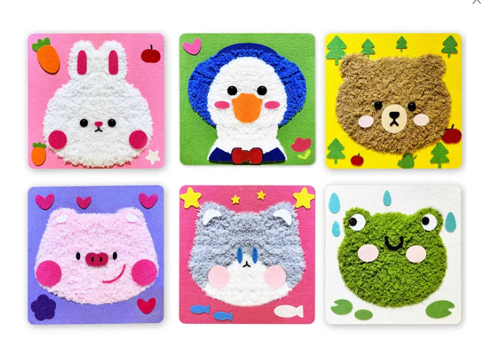 KreativKit™ | DIY Embroidery Doll Kit for Kids — Entfessele spielerische Kreativität und Stolz in kleinen Händen!