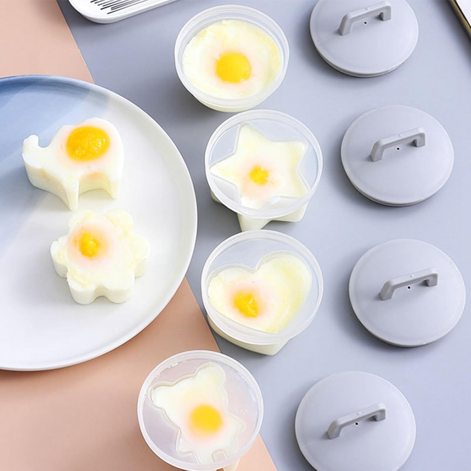 2+2 GRATIS |  ShapeLuxe™  | Lustige und kreative Eierformen für das Frühstück
