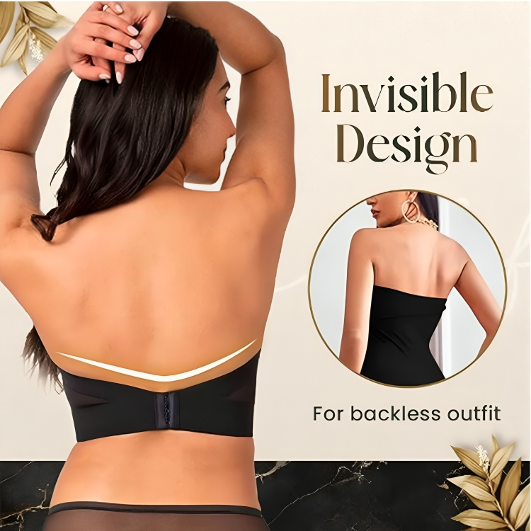 1+1 GRATIS | CurveUp™ | Unsichtbarer Push-Up BH | trägerloser Halt für rückenfreie & elegante Outfits