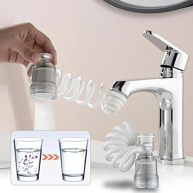 CleanFaucet | Universal Wasserhahn Wasserfilter - Reines, sauberes Wasser jedes Mal!