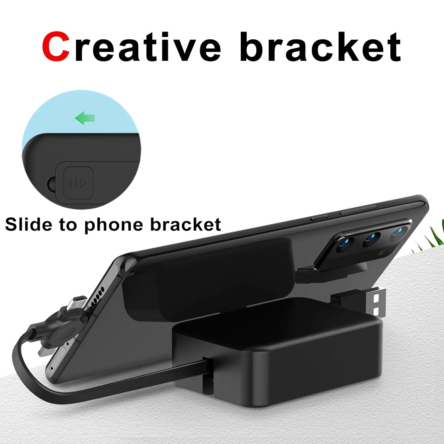 CablePro | Dock: 3-in-1-Organizer & Telefonständer