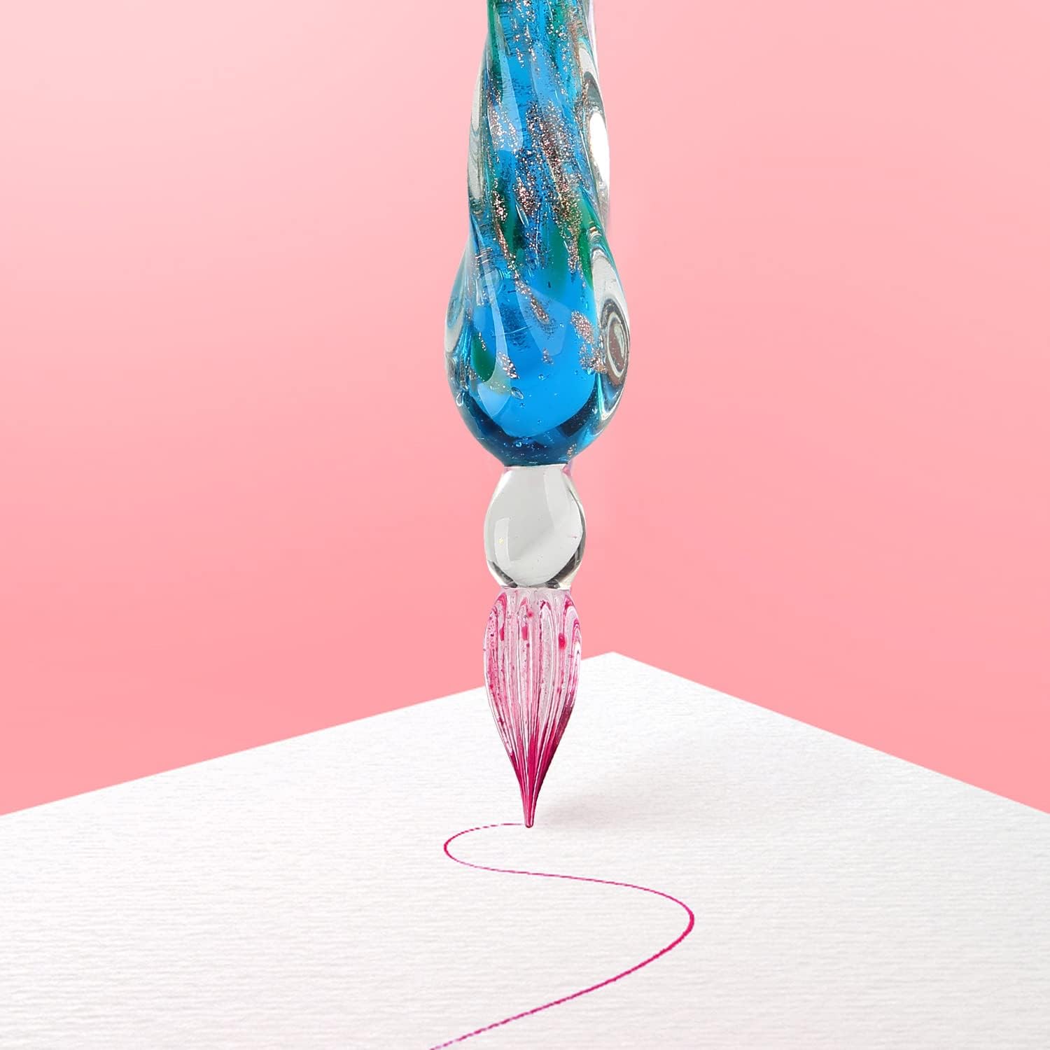 PrismWriter™ | Handgefertigtes Kristall Kalligraphie Bleistift & Farben Set