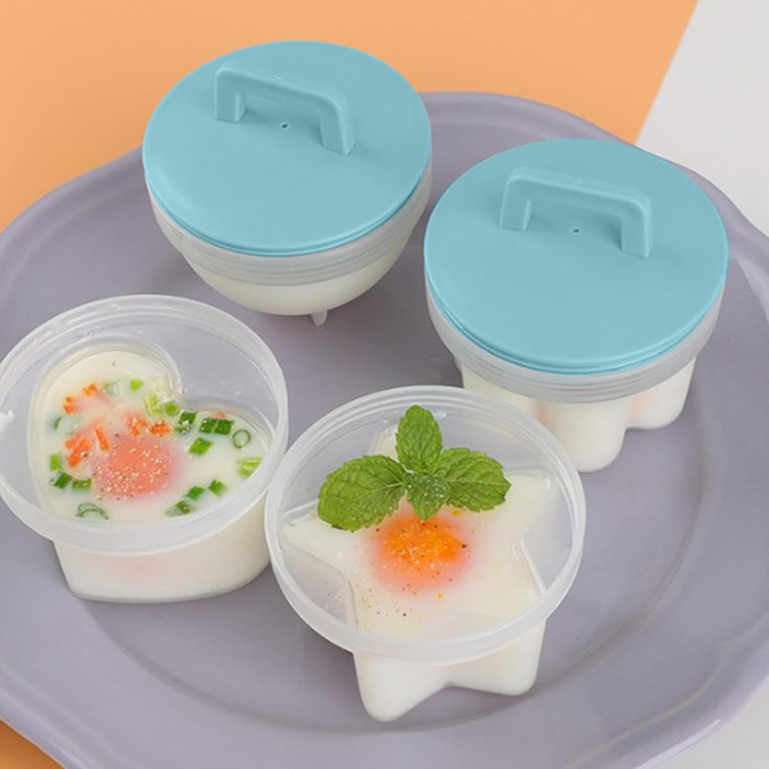 2+2 GRATIS |  ShapeLuxe™  | Lustige und kreative Eierformen für das Frühstück