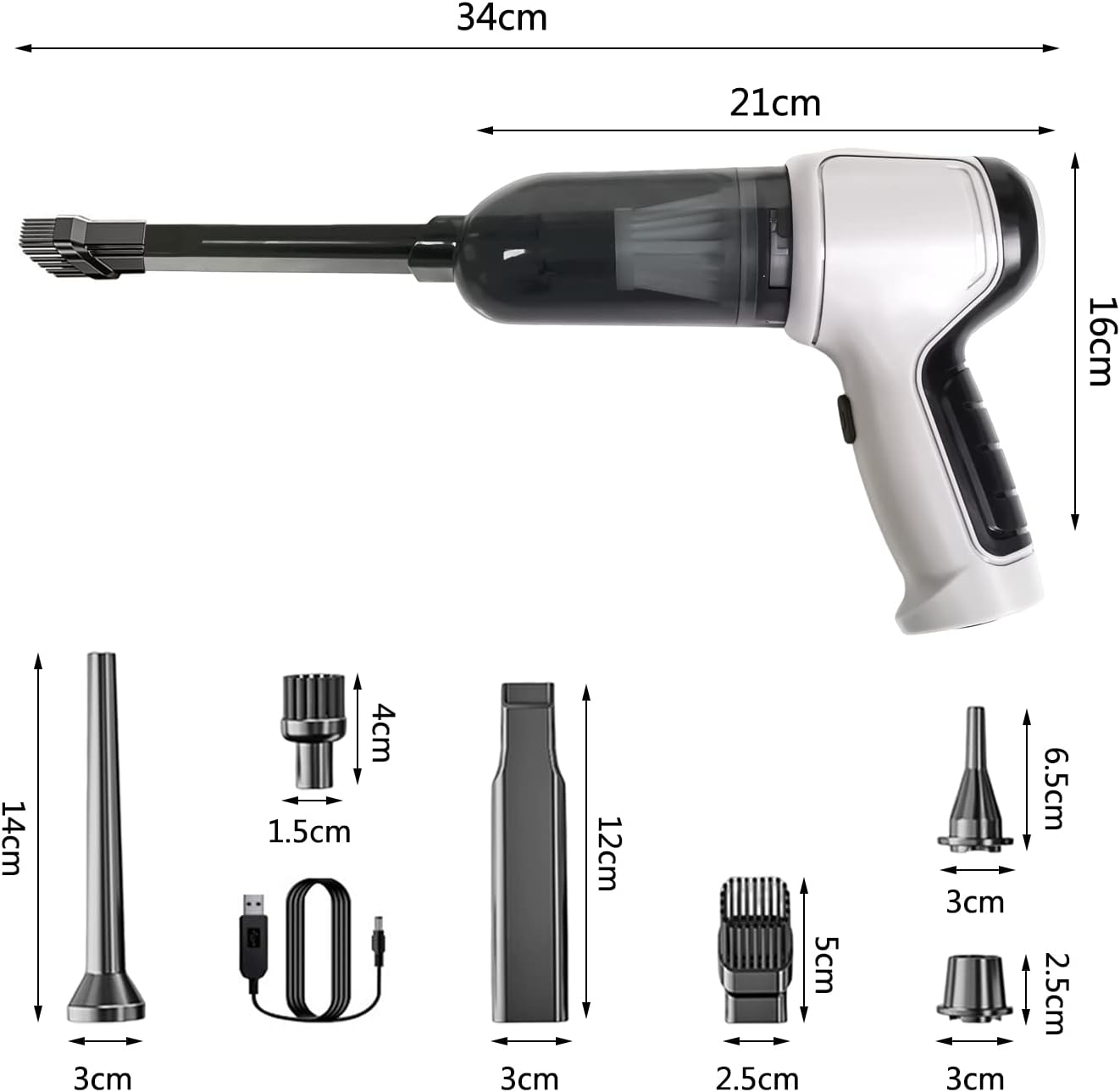 VacuPro™ | Reinigen Sie wie ein Profi, jederzeit und überall!