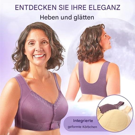 1+1 Gratis | EasyFit Komfort-BH™ | Mit Stirnverschluss für Senioren