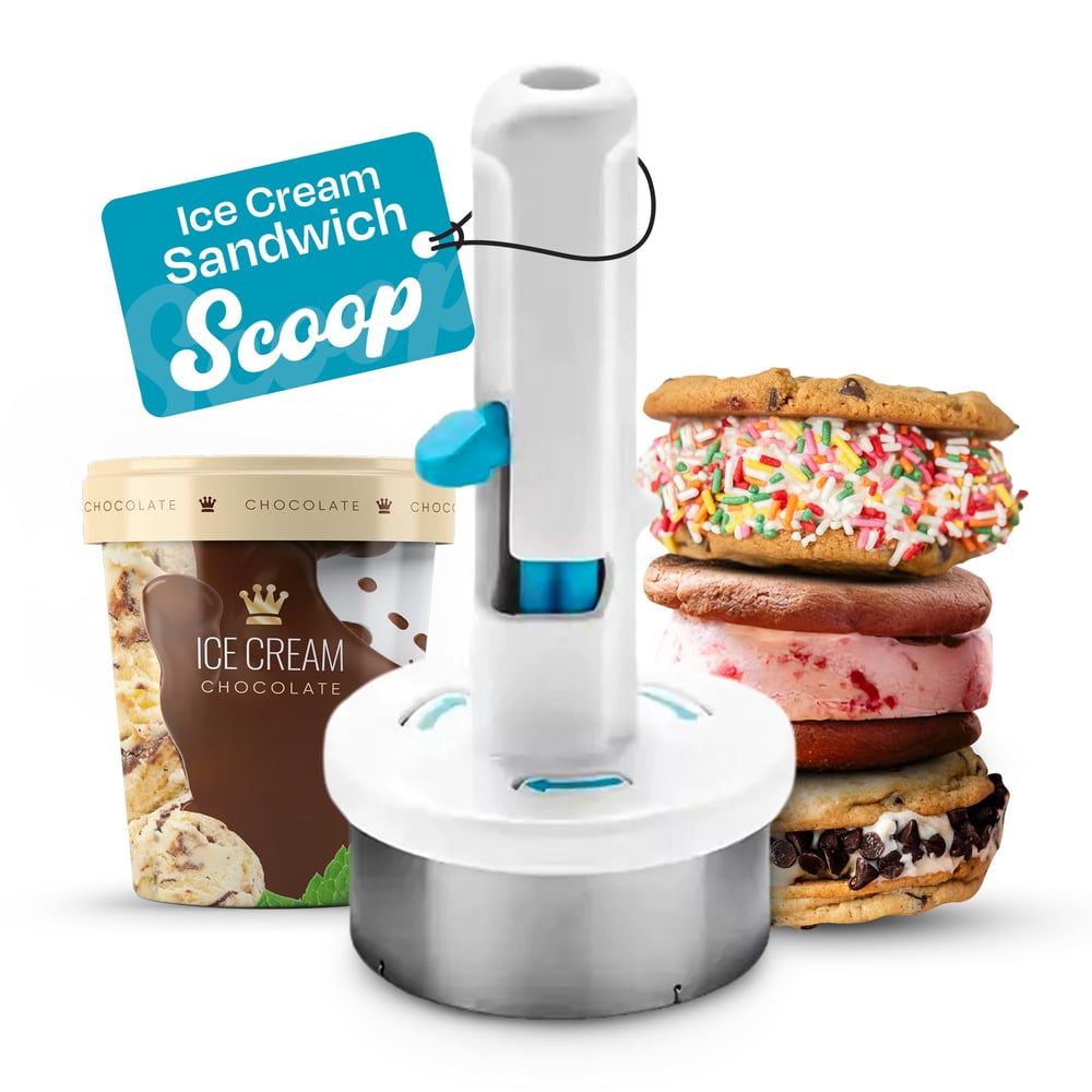 HappyScoop™ | Eiscreme-Sandwich-Portionierer – Ideal für kreative Sommer-Desserts