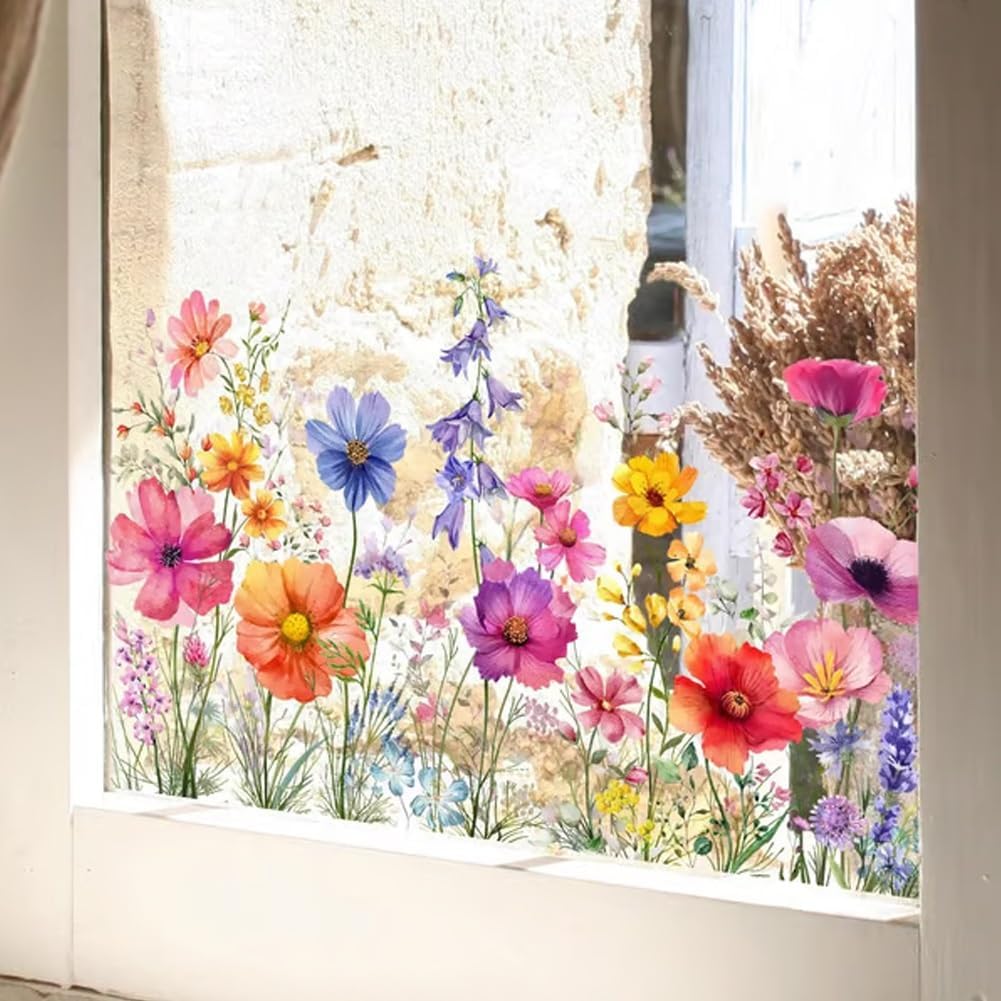 1+1 Gratis | FloraView™ | Verleiht Ihren Fenstern leuchtende Farben