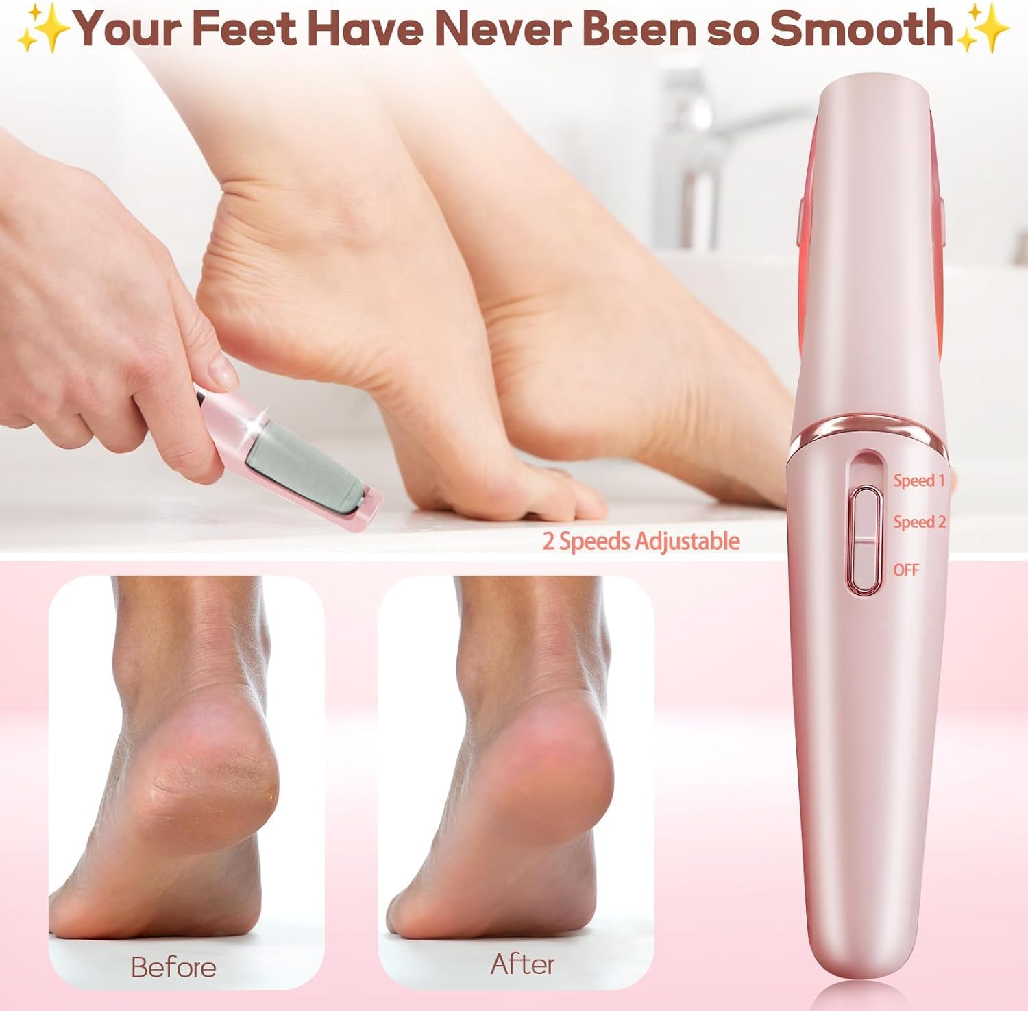GlideDerm™ | Enthülle seidenglattere Füße und Selbstvertrauen bei jedem Schritt