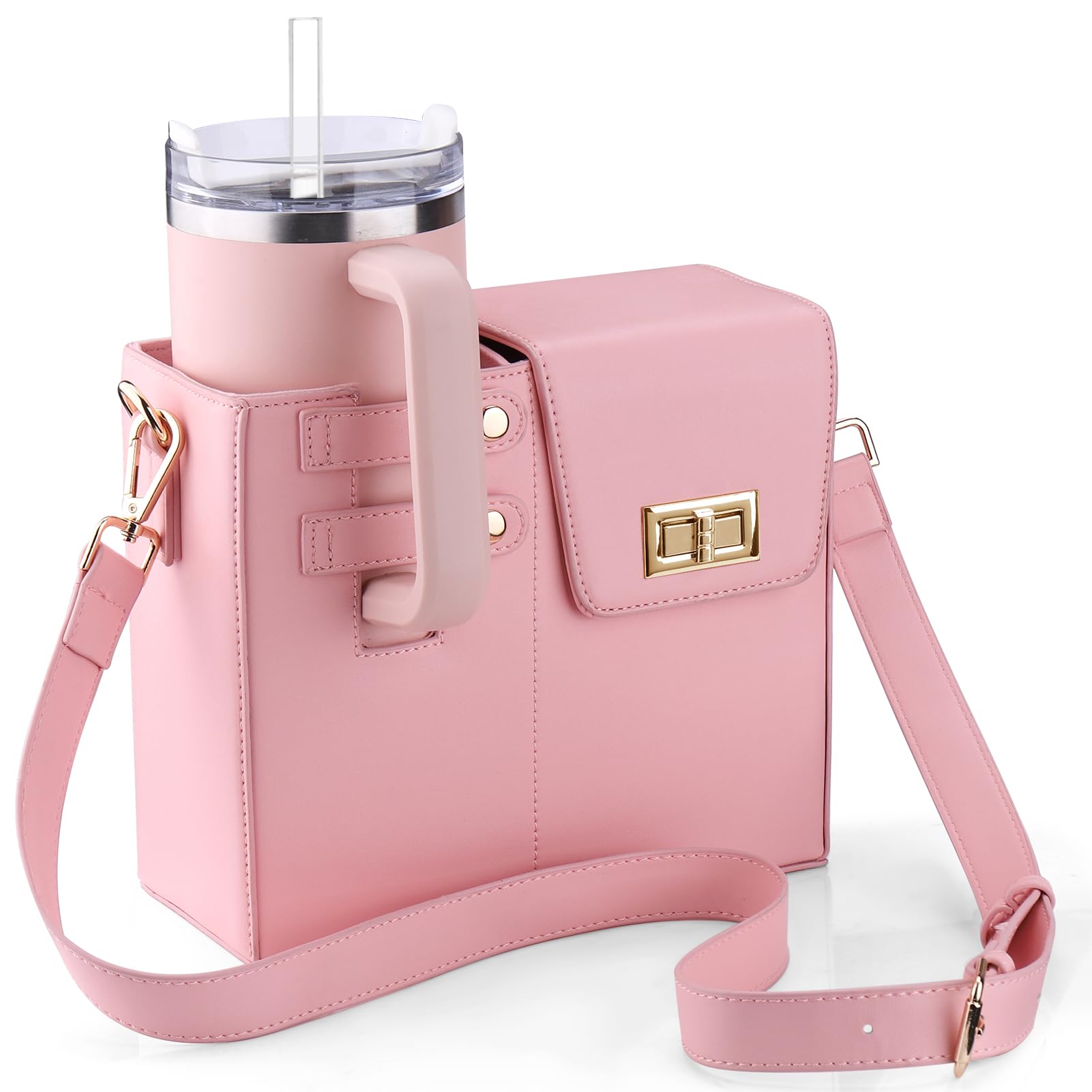 HydraBag™ | Umhängetasche mit Sportwasserflaschenhalter für Frauen