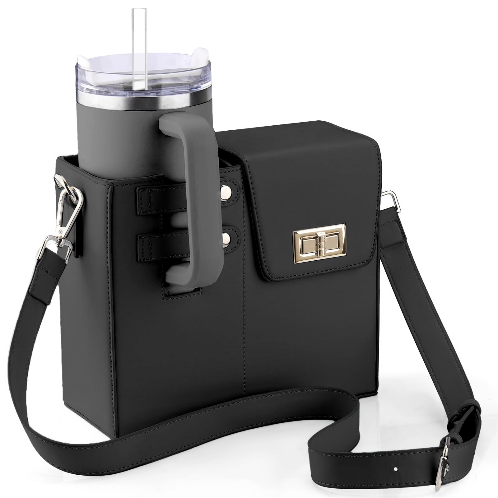 HydraBag™ | Umhängetasche mit Sportwasserflaschenhalter für Frauen