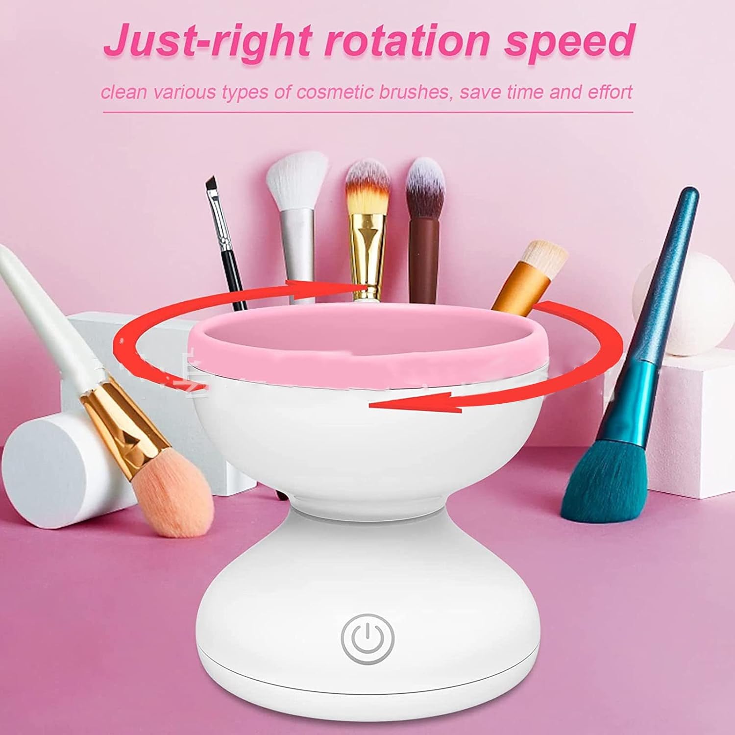 50% Rabatt | PureHygiene™ | Elektrischer Makeup-Pinselreiniger
