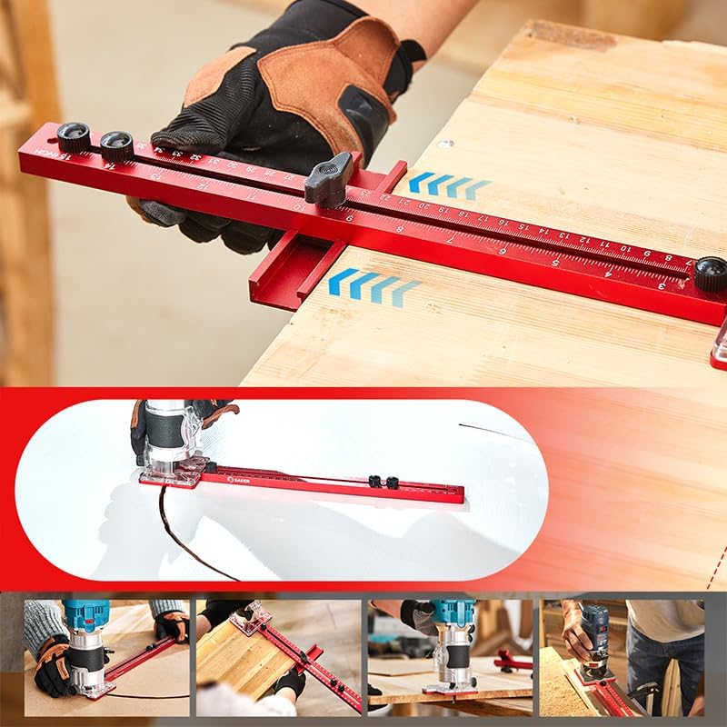 WoodMate™ | 3-in-1-Fräsführung für präzise Holzbearbeitung