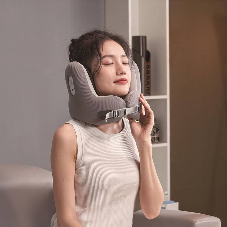 TravelMusic | Bluetooth Noise-Cancelling Travel Pillow - Komfort und Klang in einem!