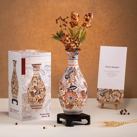 Blossomia™ | 3D Blumige Puzzle-Vasen-Dekoration