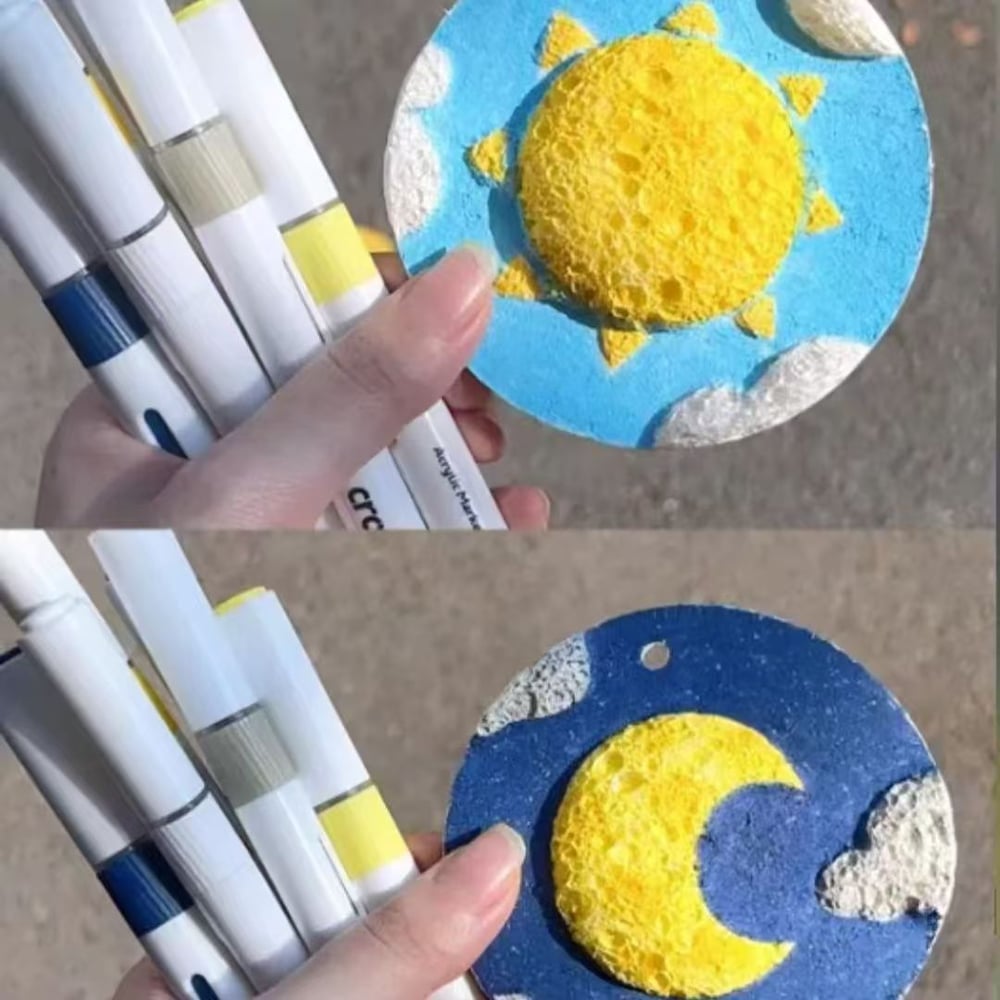 MagicPuff™ | So entfacht dein Kind mit jedem Pinselstrich magische 3D-Kunstwelten! (Set 36 Stück)