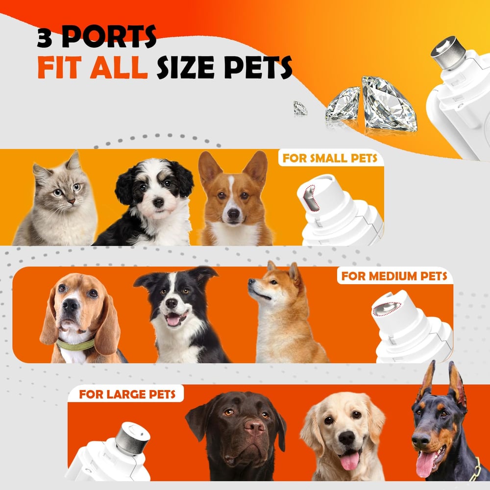 50% Rabatt | PetNail™ |  Professioneller Nagelschleifer für Hunde & Katzen für sichere Pflege