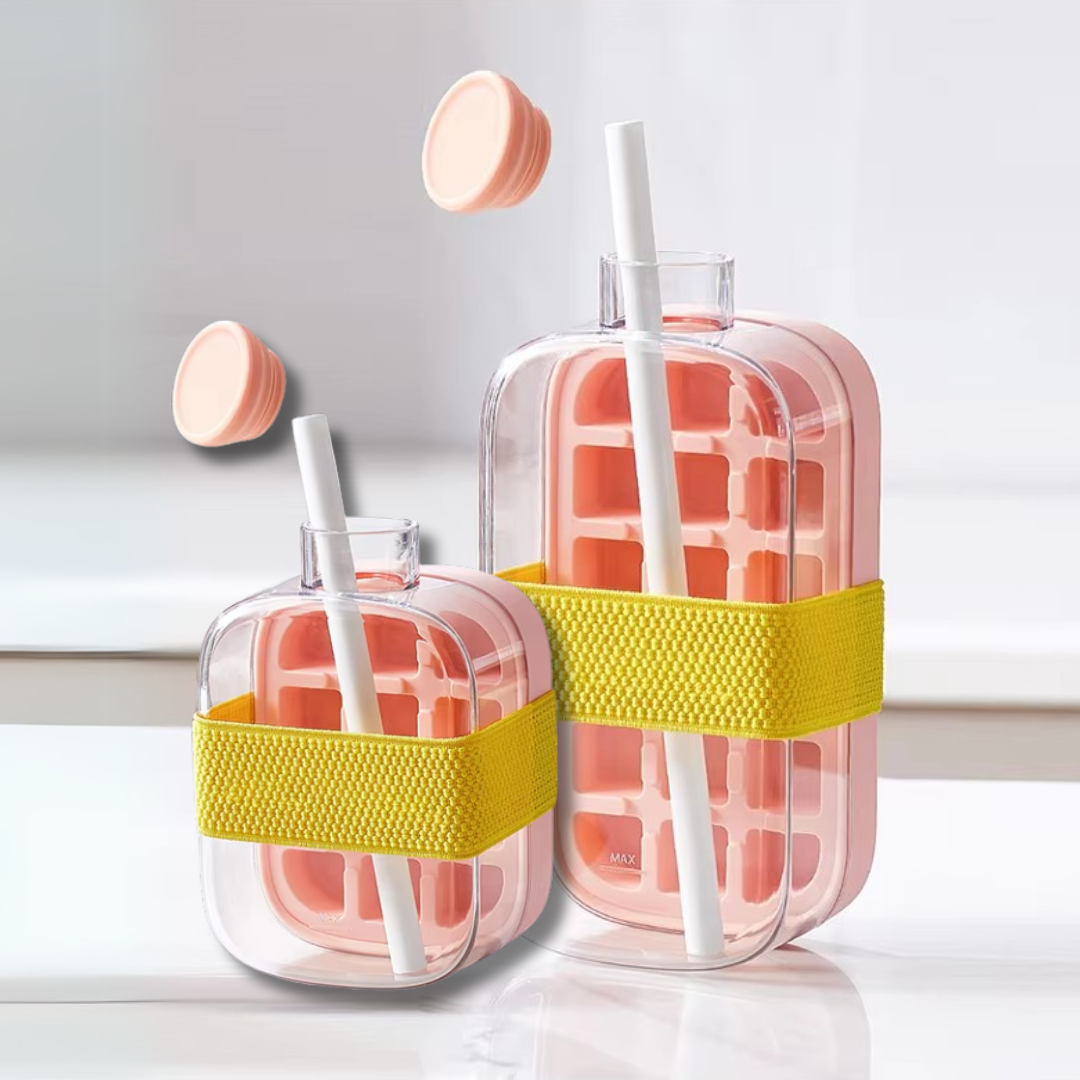 IceCube™ | 2-in-1 Eisschale & Flasche