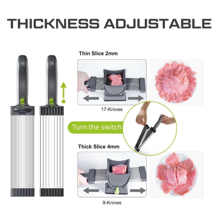 ChopLine | 17-in-1 Edelstahl-Fleischhackmesser