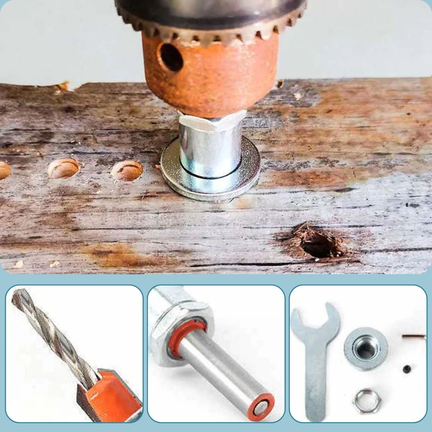 4+4 GRATIS | CoreBore™ | Präzises Bohren leicht gemacht!