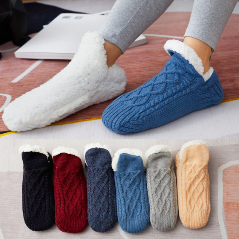 50% Rabatt | CozyFeet™ | Luxuriöse, wärmende Pantoffelsocken, die deine Füße umarmen
