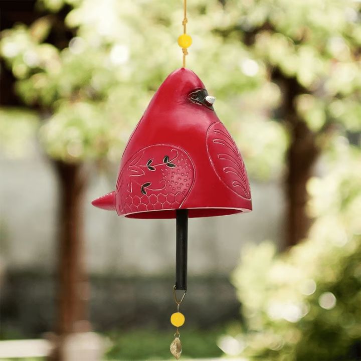 1+1 Gratis | VogelKlang | Vogelklang-Glocke – Elegantes Windspiel für Garten