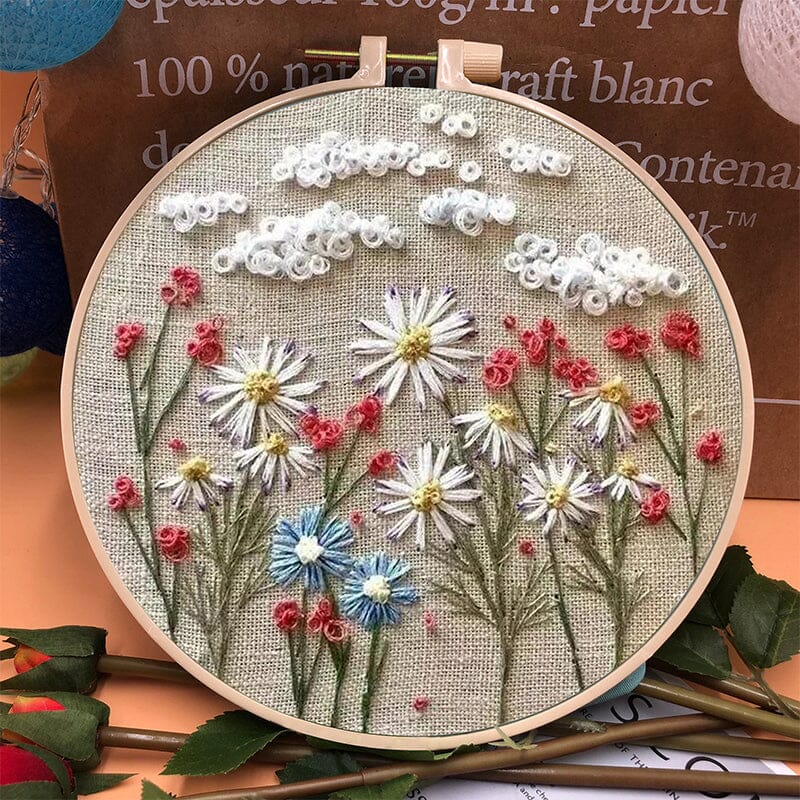 1+1 Free | Florify™ | A set for beginners to embroider flowers!