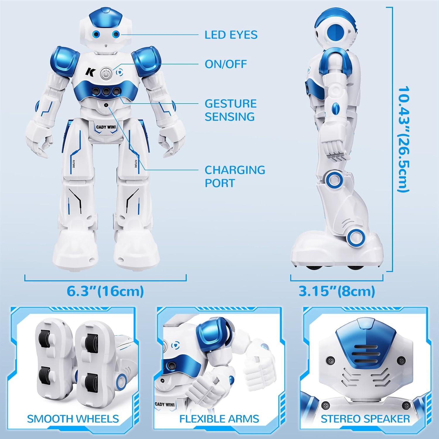 50% RABATT | RoboBuddy™ | Interaktiver RC-Roboter – Tanzen, Singen & Programmieren für Kinder
