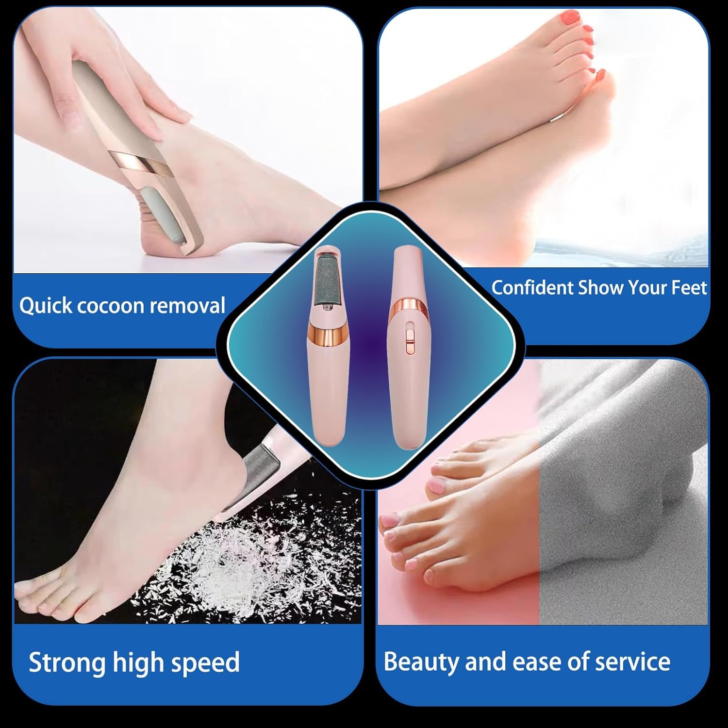 GlideDerm™ | Enthülle seidenglattere Füße und Selbstvertrauen bei jedem Schritt