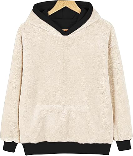 MeraLux™ | Fleece Kapuzenpullover - Stilvoller, flauschiger Hoodie mit luxuriösem Komfort und wohliger Wärme für den Winter