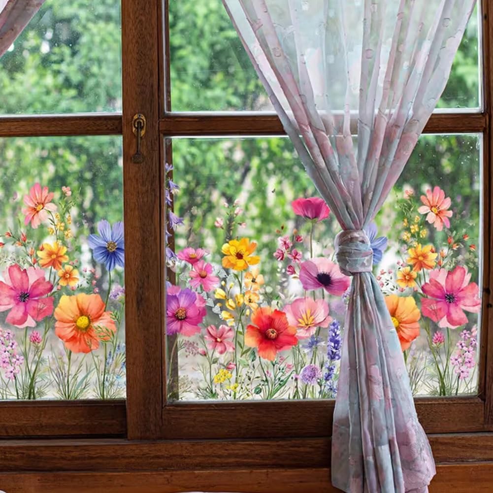 1+1 Gratis | FloraView™ | Verleiht Ihren Fenstern leuchtende Farben