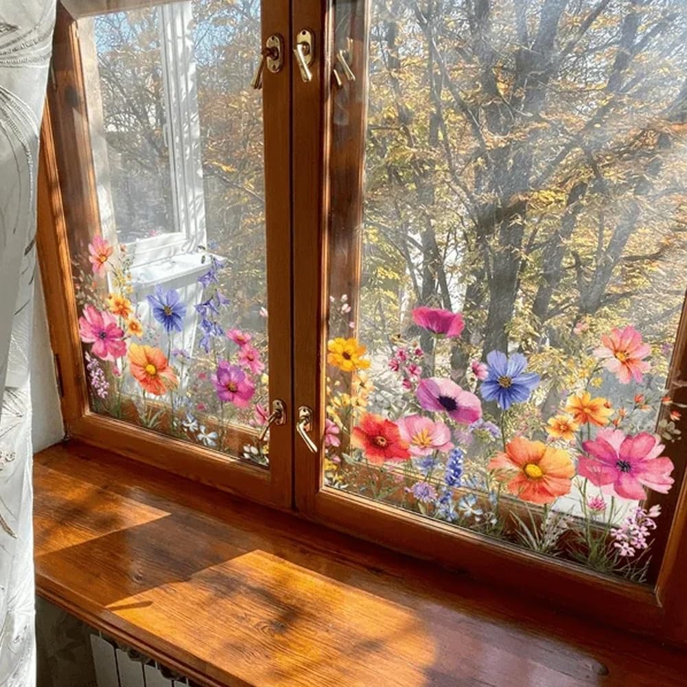 1+1 Gratis | FloraView™ | Verleiht Ihren Fenstern leuchtende Farben