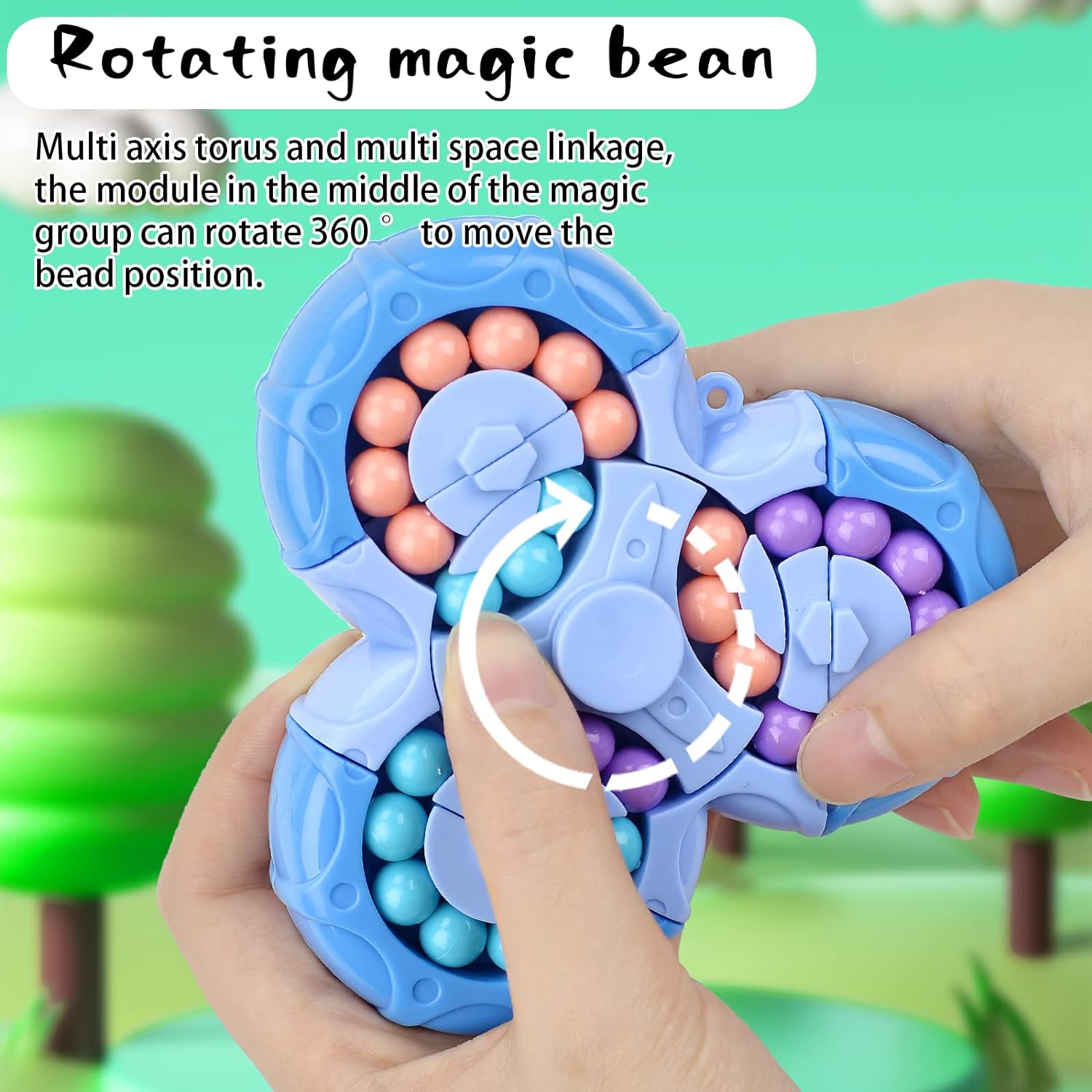Magic Bean Gyro™ | 2-in-1 Rubik's Würfel