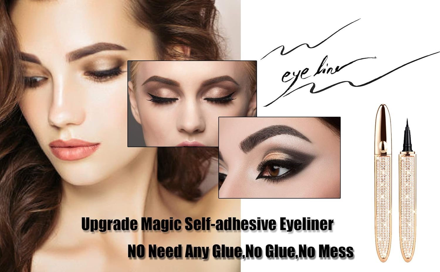 EyeFlex | Selbstklebender Eyeliner - ohne Kleber oder Magnete!