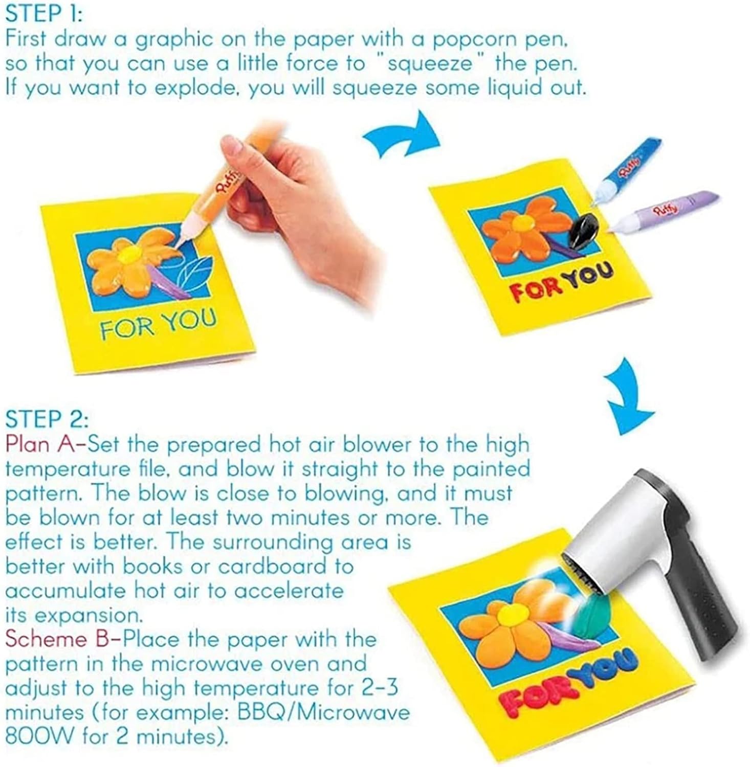 1+1 Gratis | MagicPuff™ |  Puffy-Zauberstifte
