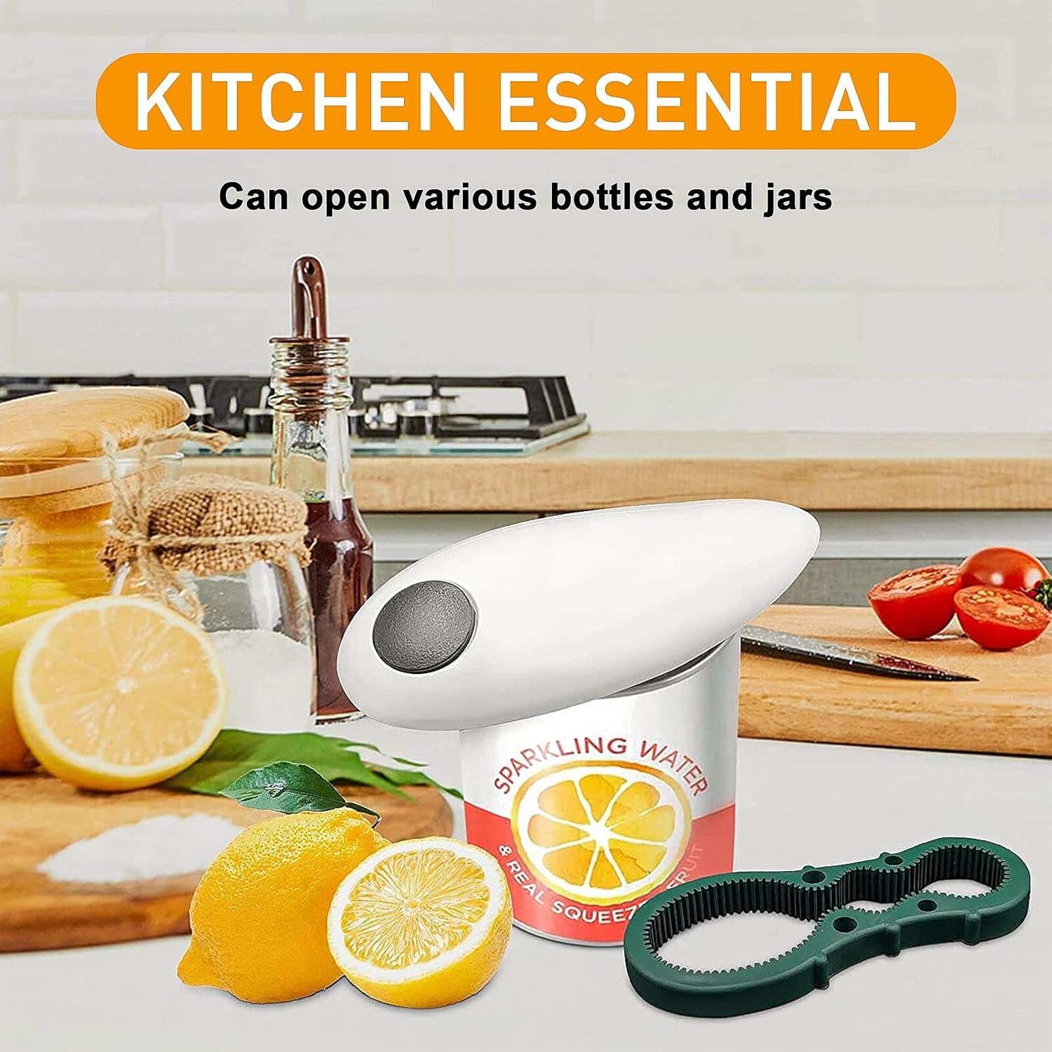 50% RABATT | CanGenie™ | Elektrischer Dosenöffner – Automatisches, müheloses Öffnen per Knopfdruck für Haushalt & Senioren