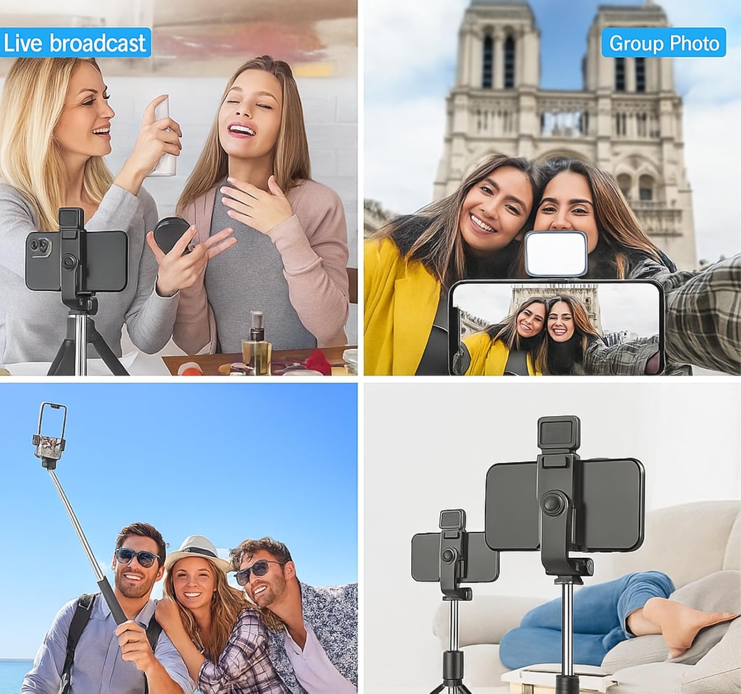 SnapPro™ | Dein 6-in-1 Bluetooth-Selfie-Stick für perfekte Aufnahmen
