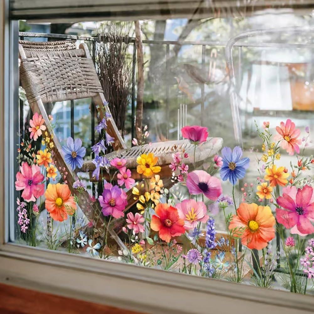 1+1 Gratis | FloraView™ | Verleiht Ihren Fenstern leuchtende Farben