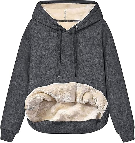 MeraLux™ | Fleece Kapuzenpullover - Stilvoller, flauschiger Hoodie mit luxuriösem Komfort und wohliger Wärme für den Winter
