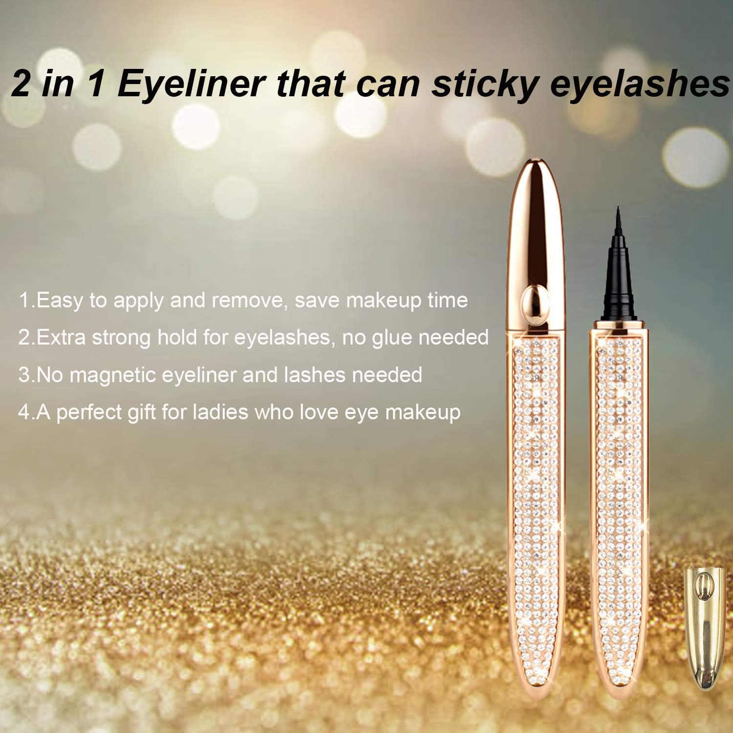 EyeFlex | Selbstklebender Eyeliner - ohne Kleber oder Magnete!
