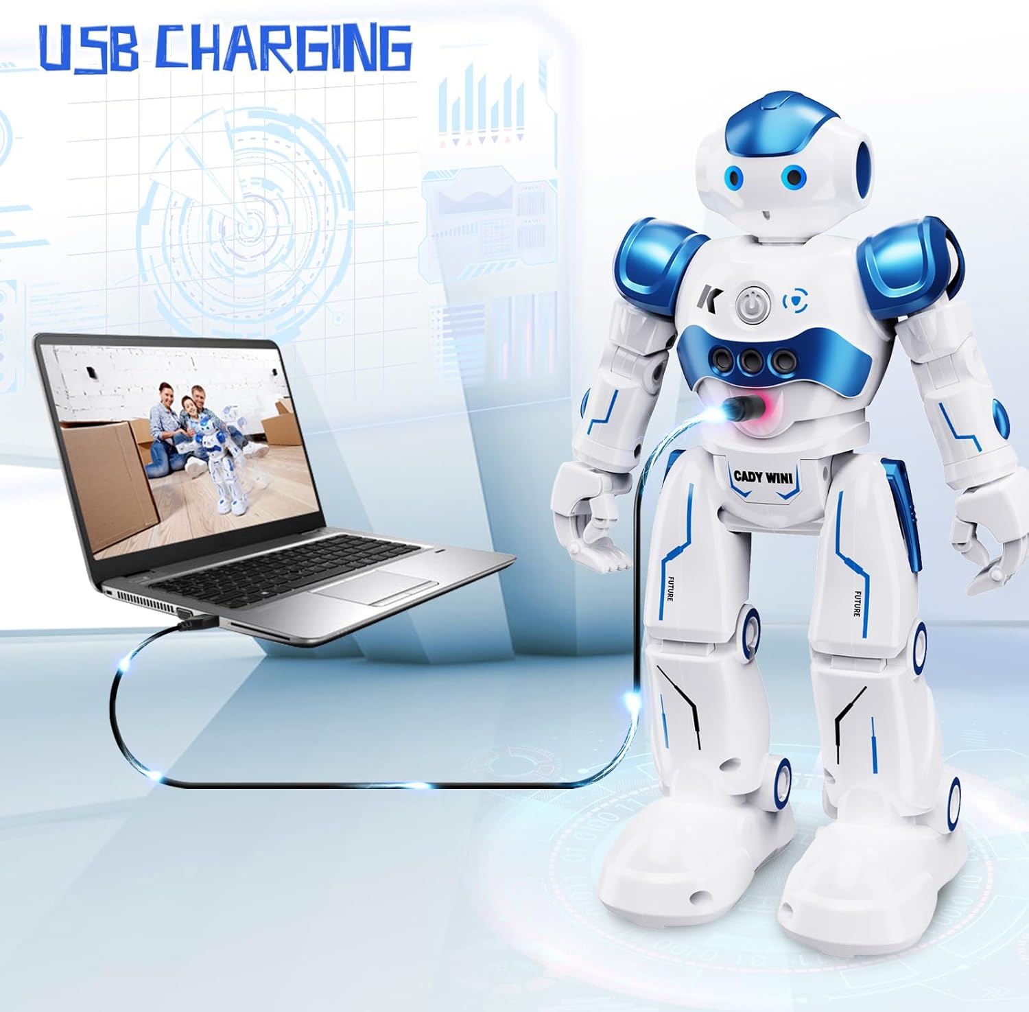 50% RABATT | RoboBuddy™ | Interaktiver RC-Roboter – Tanzen, Singen & Programmieren für Kinder