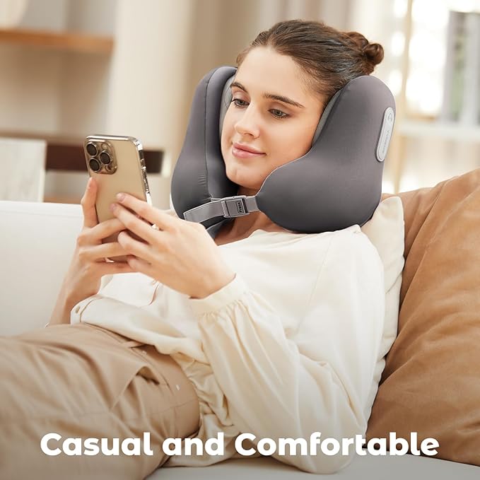 TravelMusic | Bluetooth Noise-Cancelling Travel Pillow - Komfort und Klang in einem!
