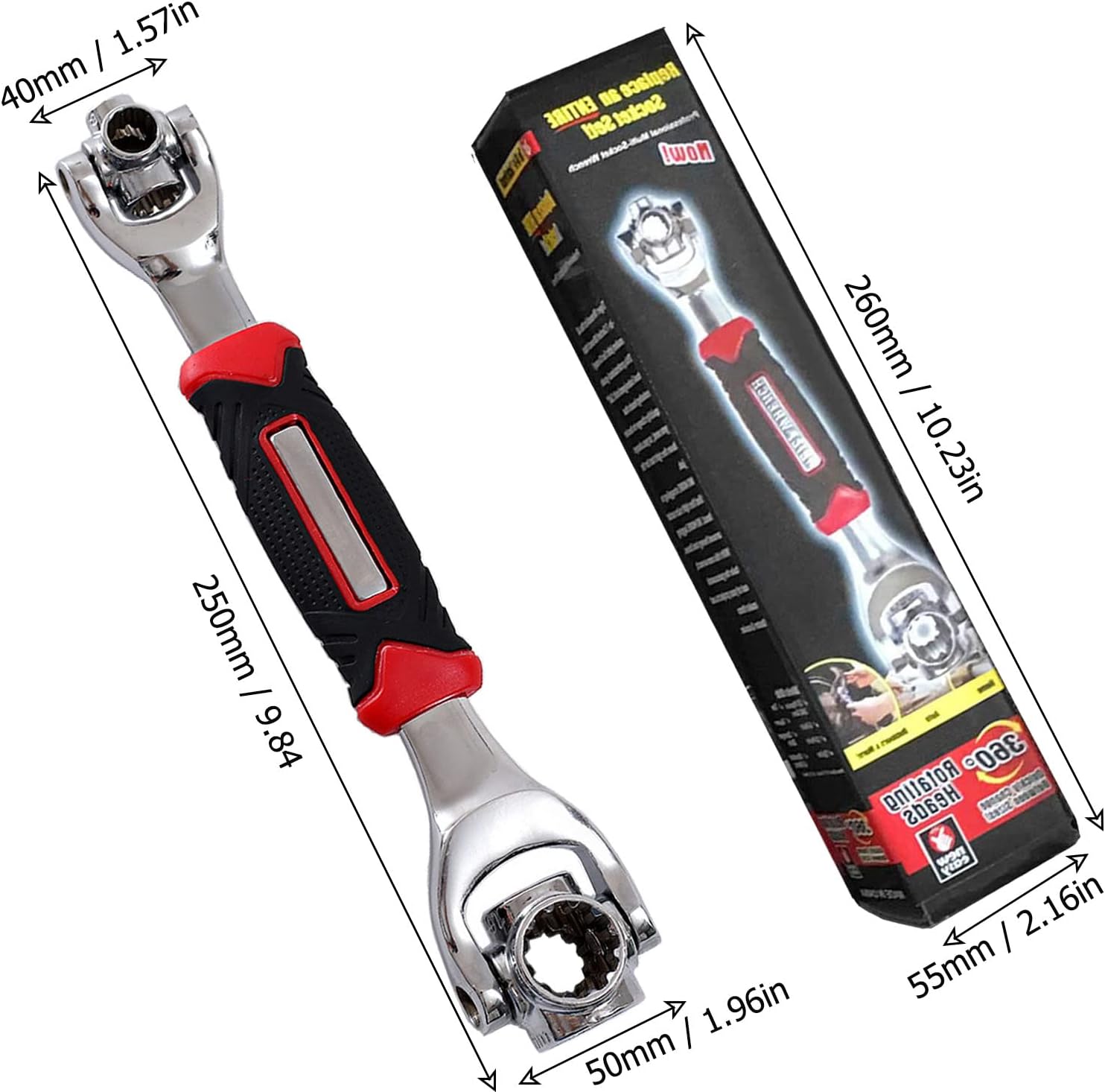 TigerWrench | Ein Griff, jede Größe!