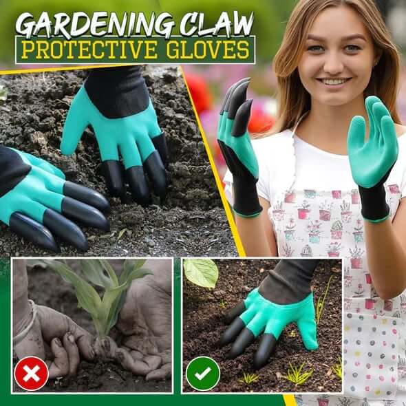 1+1 Gratis | DigMaster™ | Gartenkrallen-Schutzhandschuhe