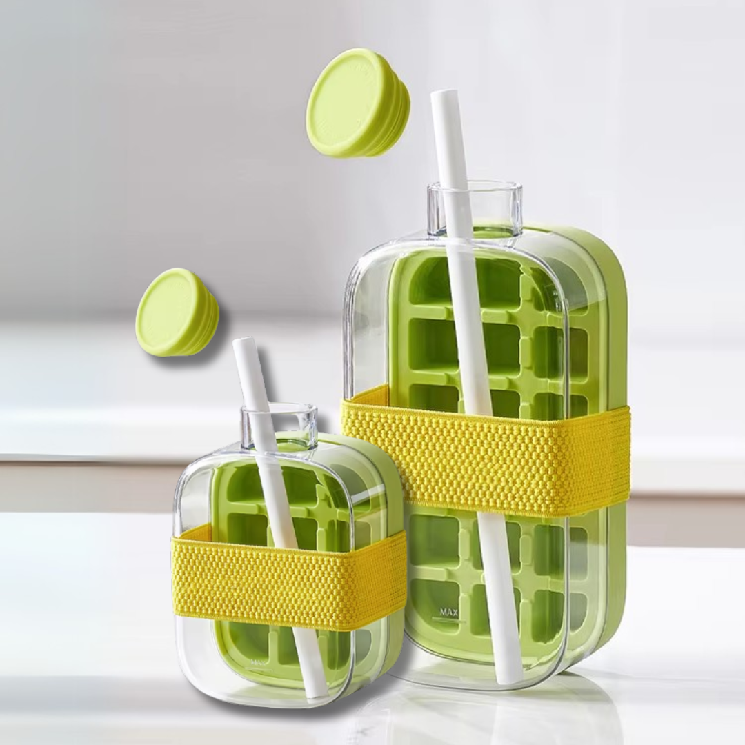 IceCube™ | 2-in-1 Eisschale & Flasche
