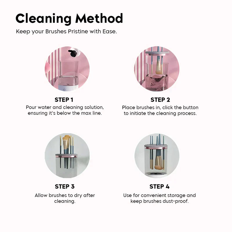 SpinClean Beauty™ | Professionelle Reinigung in weniger als 10 Sekunden