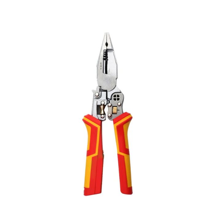 PrecizeWork | 8-in-1 Abisolierzange mit Spannungsprüfer