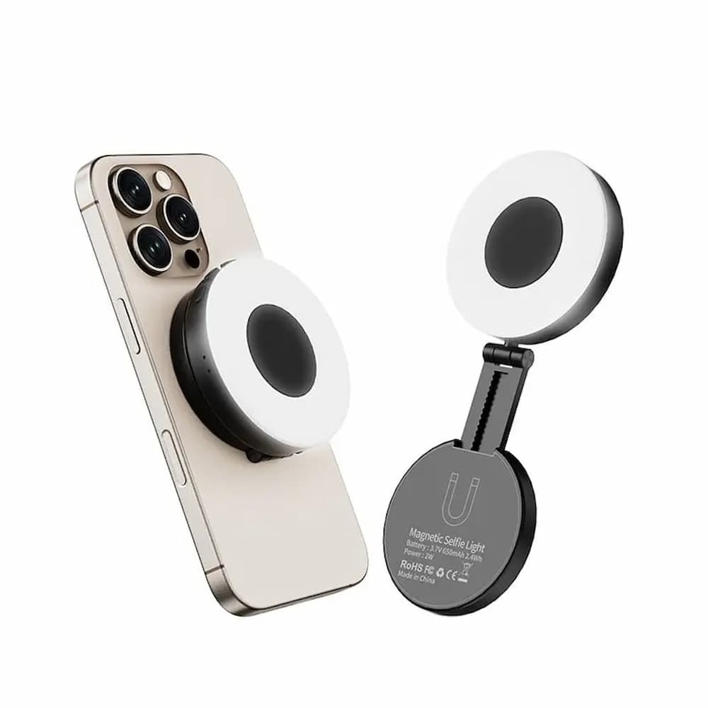 MagRingLight™ | Magnetischer Lichtdiffusor — Perfektes Licht für Foto & Livestream