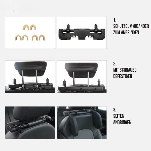 NapGuard™ | Ergonomische Kopfstütze fürs Auto