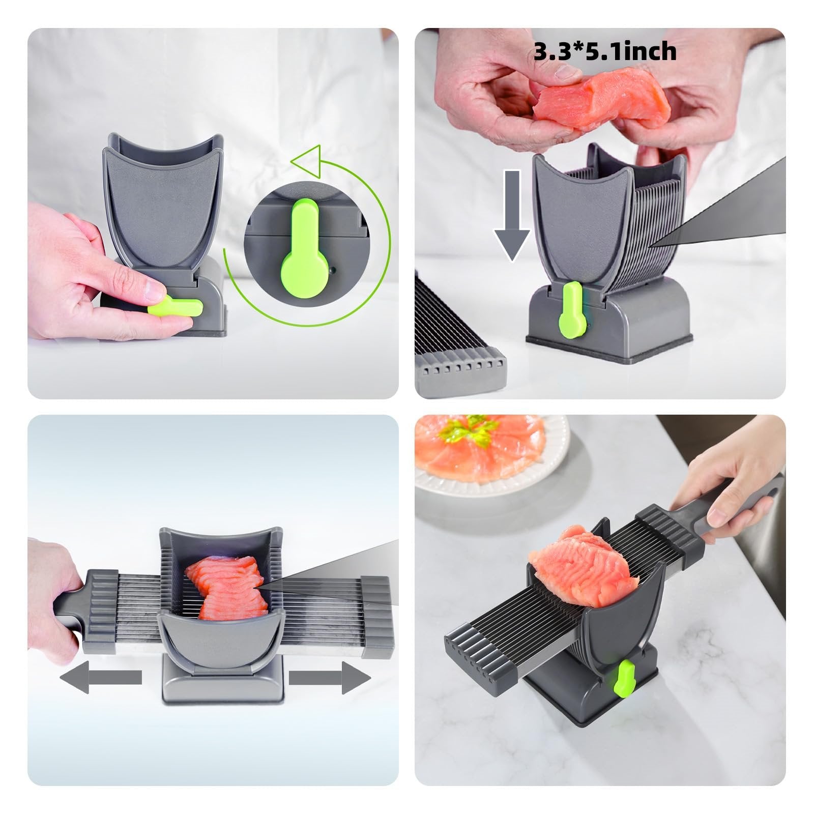 SliceMaster™ | Perfekte Fleischscheiben, mühelos & präzise